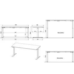 Pharao24 Bürotisch Juanda><noscript><img width=