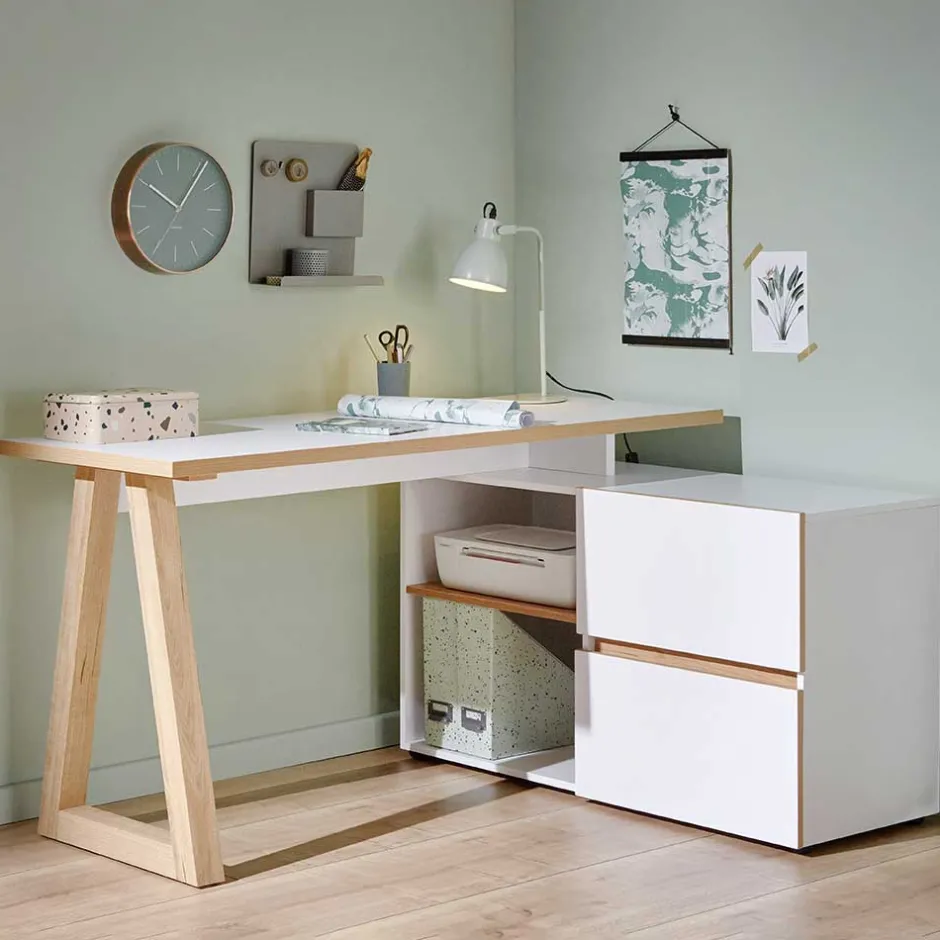 Schreibtische|Computertische*Pharao24 Bürotisch Vadromo