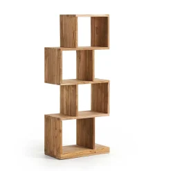 Wohnzimmerregale|Massivholzregale*Pharao24 Buchregal Navoi