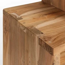 Wohnzimmerregale|Massivholzregale*Pharao24 Buchregal Navoi