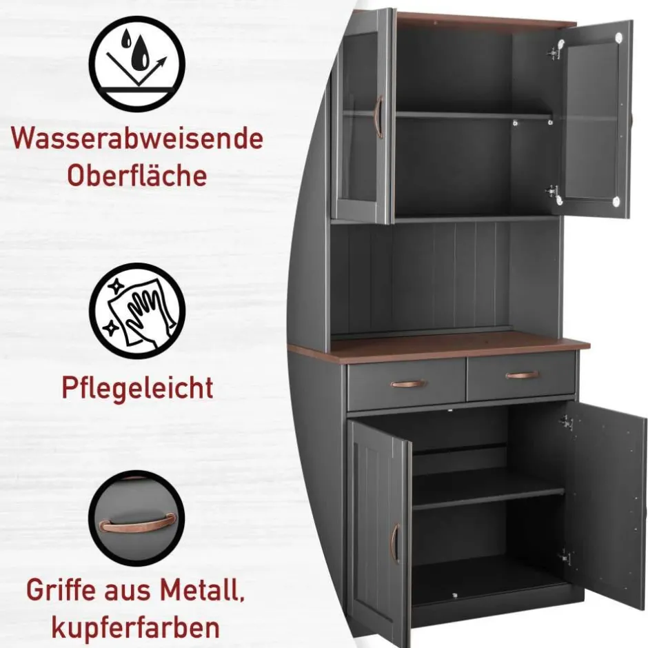 Pharao24 Bufettschrank Tibiun> Massivholz Schränke|Anrichten