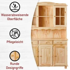 Massivholz Schränke|Anrichten*Pharao24 Buffetschrank Classico