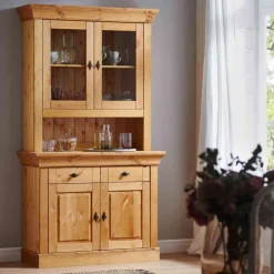 Massivholzmöbel|Anrichten*Pharao24 Buffetschrank Drobeta