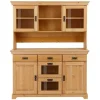 Wohnzimmervitrinen|Massivholz Schränke*Pharao24 Buffetschrank Kiefer Viscinas