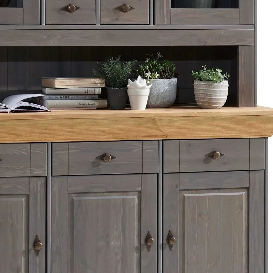 Massivholz Schränke|Anrichten*Pharao24 Buffetschrank Mangali