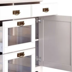 Pharao24 Buffetschrank Weiß Henjov><noscript><img width=