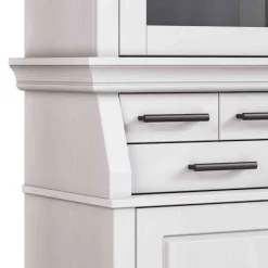 Massivholz Schränke|Anrichten*Pharao24 Buffetvitrine Jefferson