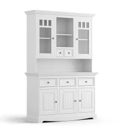 Pharao24 Buffetvitrine Vomano> Massivholz Schränke|Anrichten