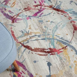 Teppiche*Pharao24 Bunter Teppich Samplora