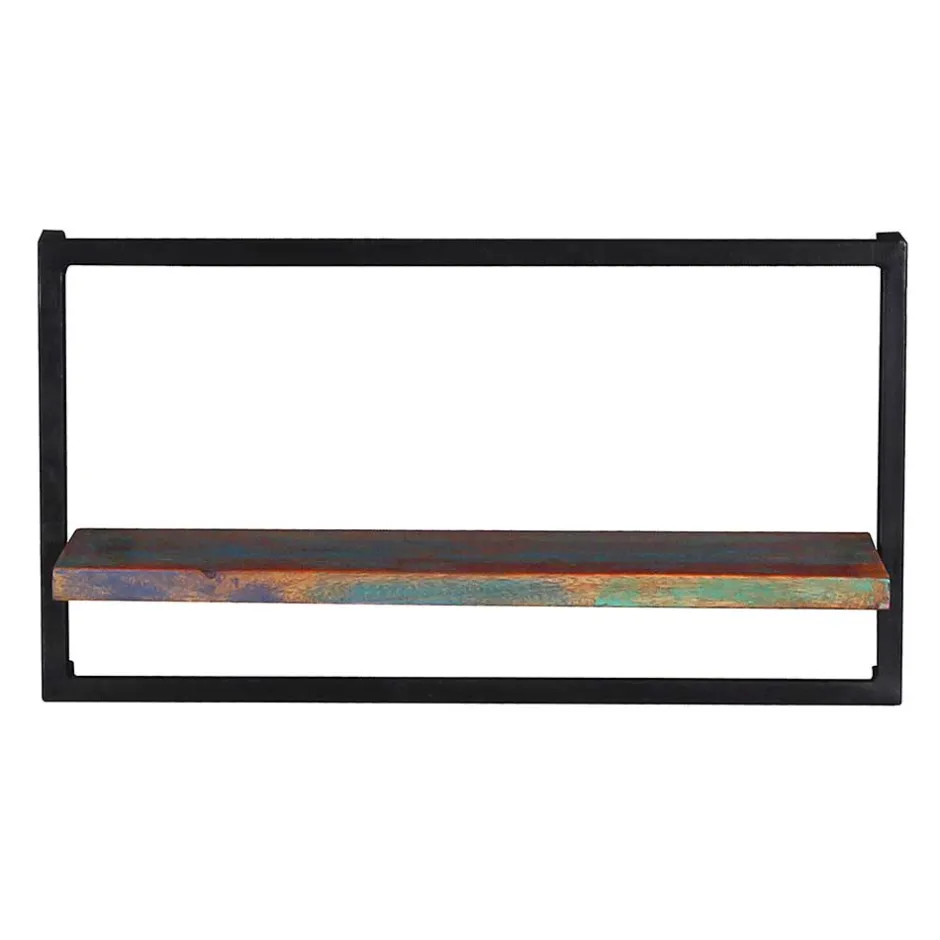 Wohnzimmerregale|Hängeregale*Pharao24 Buntes Wandboard Woodstock