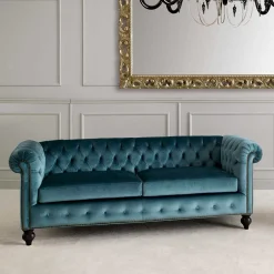 Pharao24 Chesterfield Couch Sinkala> Polstermöbel|Wohnzimmercouch