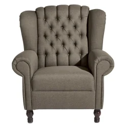 Ohrensessel*Pharao24 Chesterfield Wohnzimmersessel Kobi