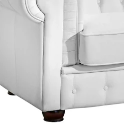 Polstermöbel|Wohnzimmercouch*Pharao24 Chesterfield Zweier Sofa Jymm