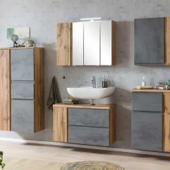 Waschbeckenunterschränke|Bad Unterschränke*Pharao24 85cm Waschtisch Tagma