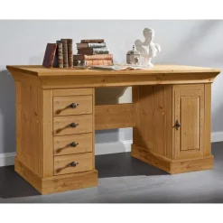 Pharao24 Computertisch Drobeta> Massivholzmöbel|Computertische