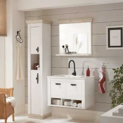 Badmöbel Sets*Pharao24 Contry Badmöbel Set Atridia