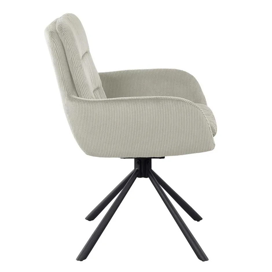 Armlehnstühle*Pharao24 Cord Armlehnstuhl Ricetto