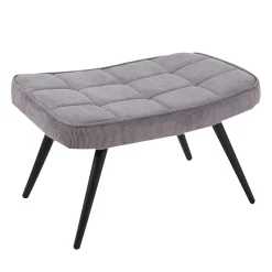 Hocker*Pharao24 Cord Fusshocker Dalicia