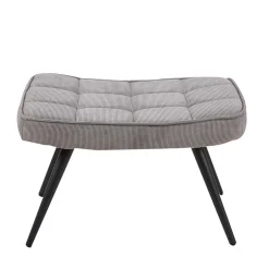 Hocker*Pharao24 Cord Fusshocker Dalicia