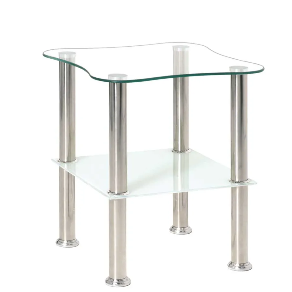 Beistelltische|Glastische*Pharao24 Couch Beistelltisch Benno