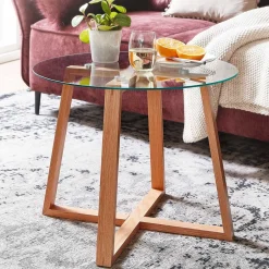 Pharao24 Couch Beistelltisch Clarina> Wohnzimmertisch|Glastische