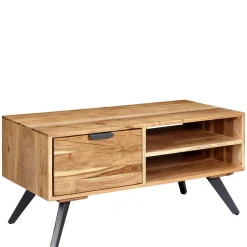 Massivholztische|Wohnzimmertisch*Pharao24 Couchtisch Bordeaux