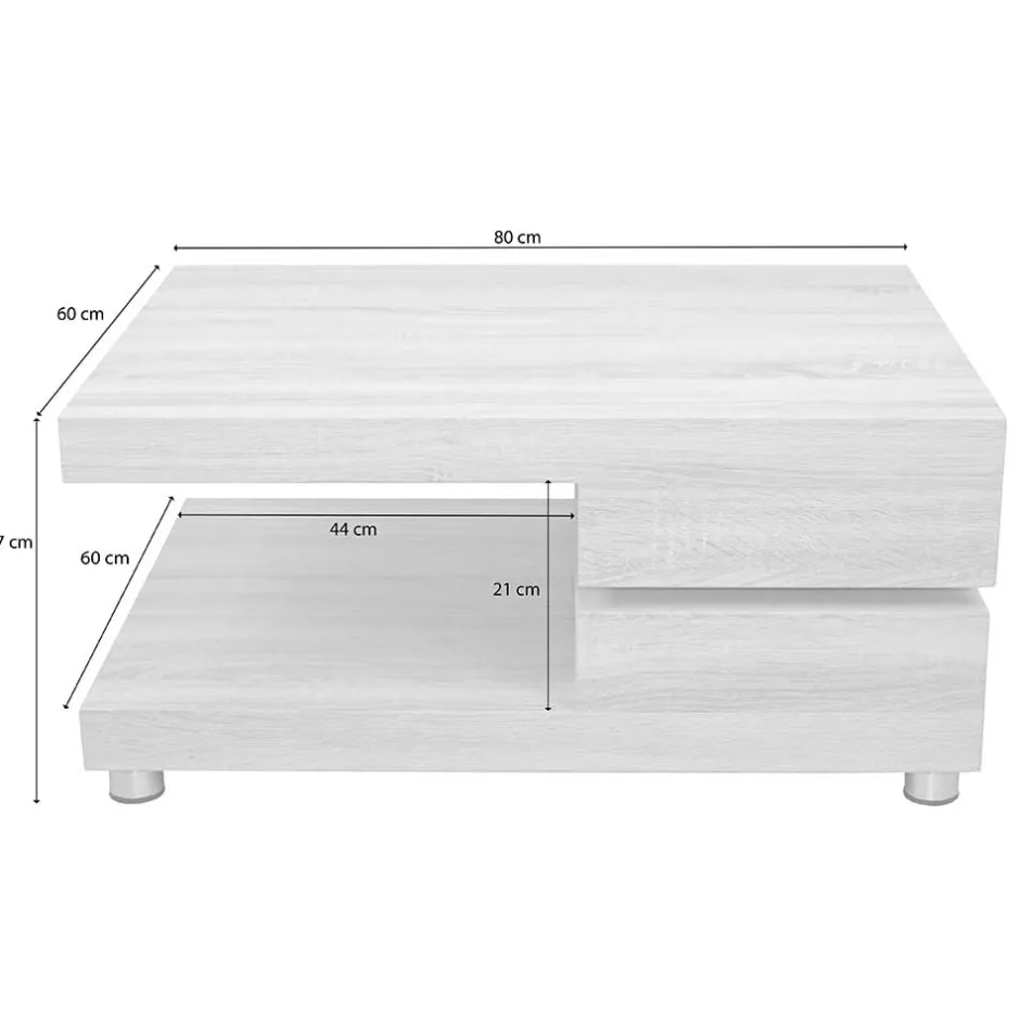 Pharao24 Couchtisch Deska> Wohnzimmertisch|Beistelltische