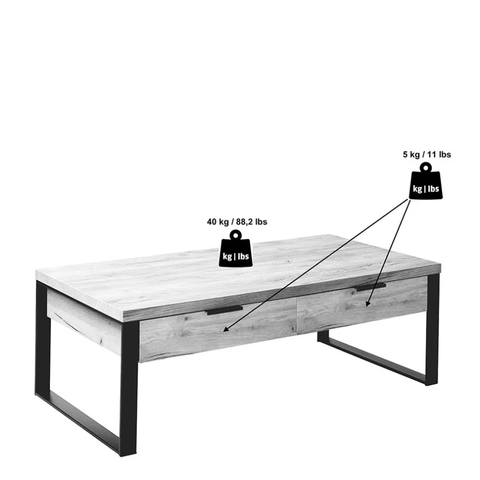 Wohnzimmertisch|Couchtische*Pharao24 Couchtisch Laraina