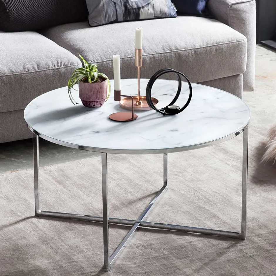 Pharao24 Couchtisch Satorino> Glastische