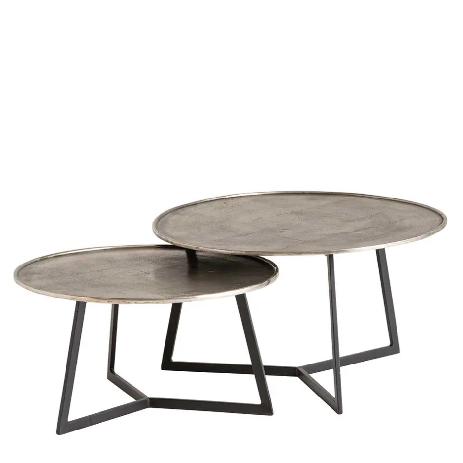 Pharao24 Couchtisch Set Hedda> Wohnzimmertisch|Beistelltische