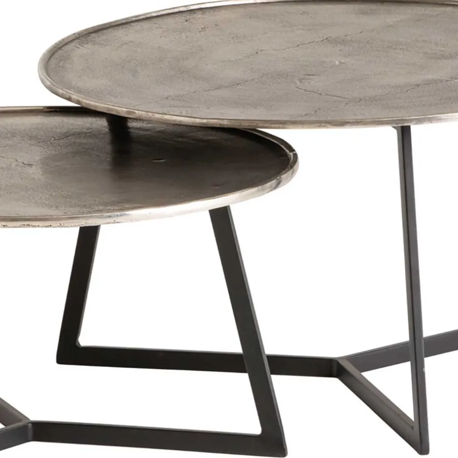 Pharao24 Couchtisch Set Hedda> Wohnzimmertisch|Beistelltische