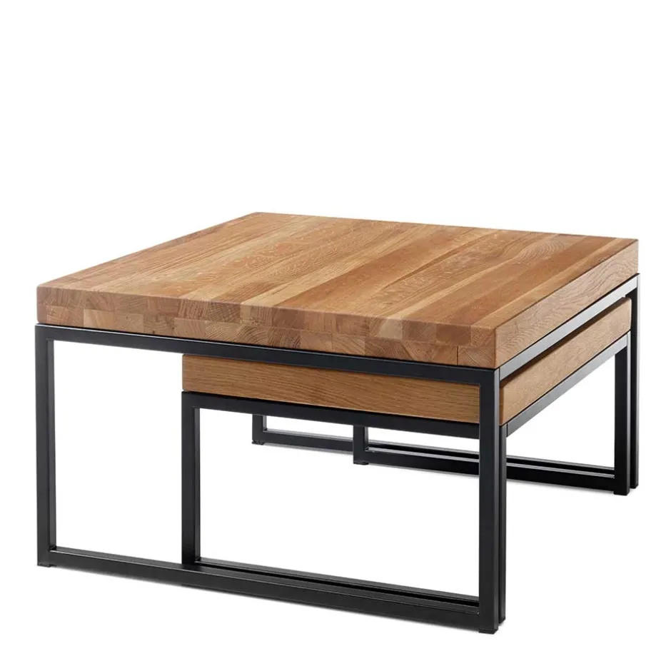 Wohnzimmertisch|Massivholztische*Pharao24 Couchtisch Set Isola