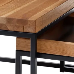 Wohnzimmertisch|Massivholztische*Pharao24 Couchtisch Set Isola