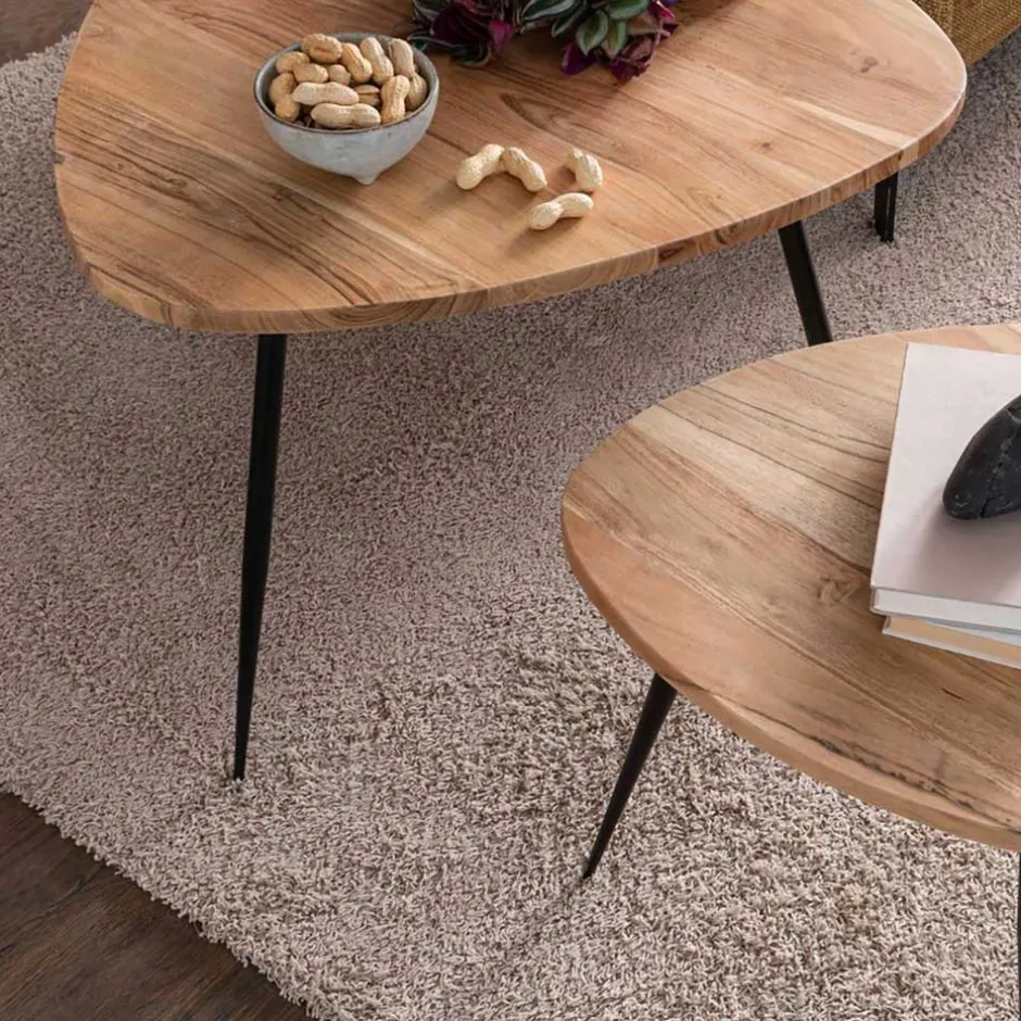 Pharao24 Couchtisch Set Myronna> Beistelltische|Couchtische