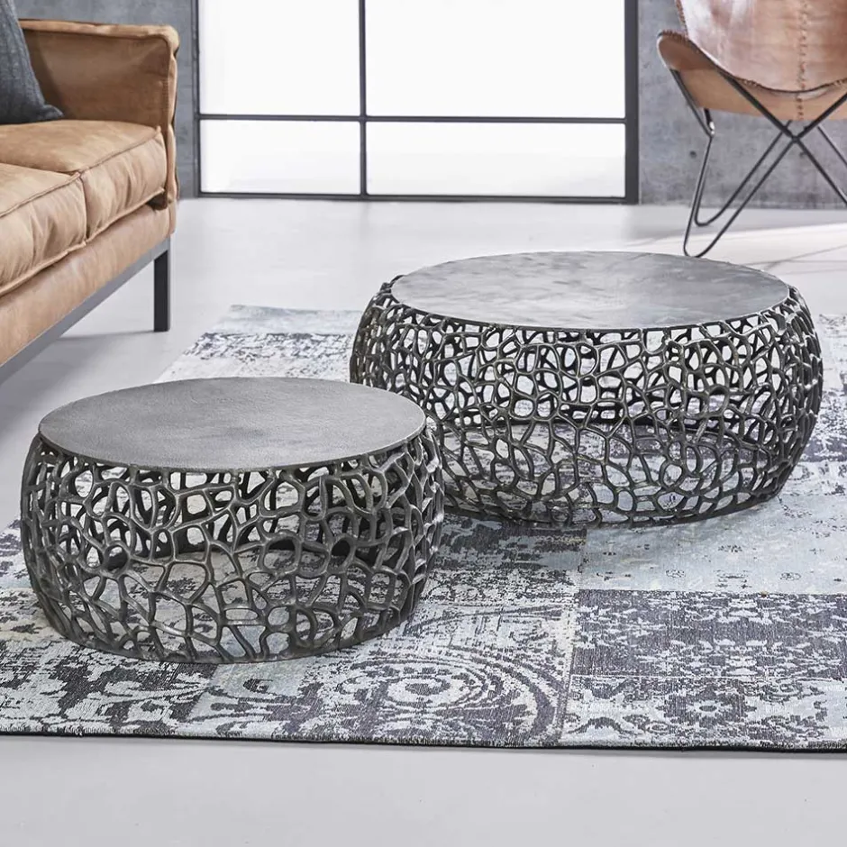 Pharao24 Couchtisch Set Sunshine> Wohnzimmertisch|Beistelltische