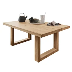 Pharao24 Couchtisch Wildeiche Divrina> Massivholztische|Wohnzimmertisch