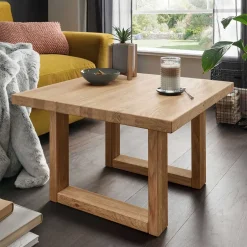 Pharao24 Couchtisch Wildeiche Divrina> Massivholztische|Wohnzimmertisch