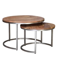 Massivholztische|Wohnzimmertisch*Pharao24 Couchtische Carito