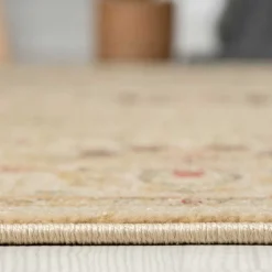 Teppiche*Pharao24 Cremefarbener Teppich Chiceria