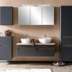 Spiegelschränke*Pharao24 3D Spiegelschrank Bad Pegruan