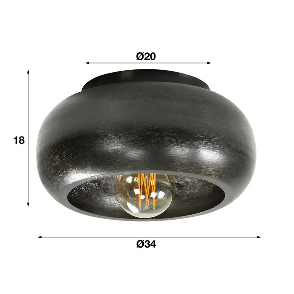 Lampen Und Leuchten*Pharao24 Deckenlampe Nisida