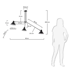 Pharao24 Deckenlampe Robiena><noscript><img width=