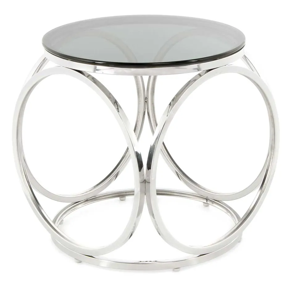 Pharao24 Design Beistelltisch Quartia> Glastische