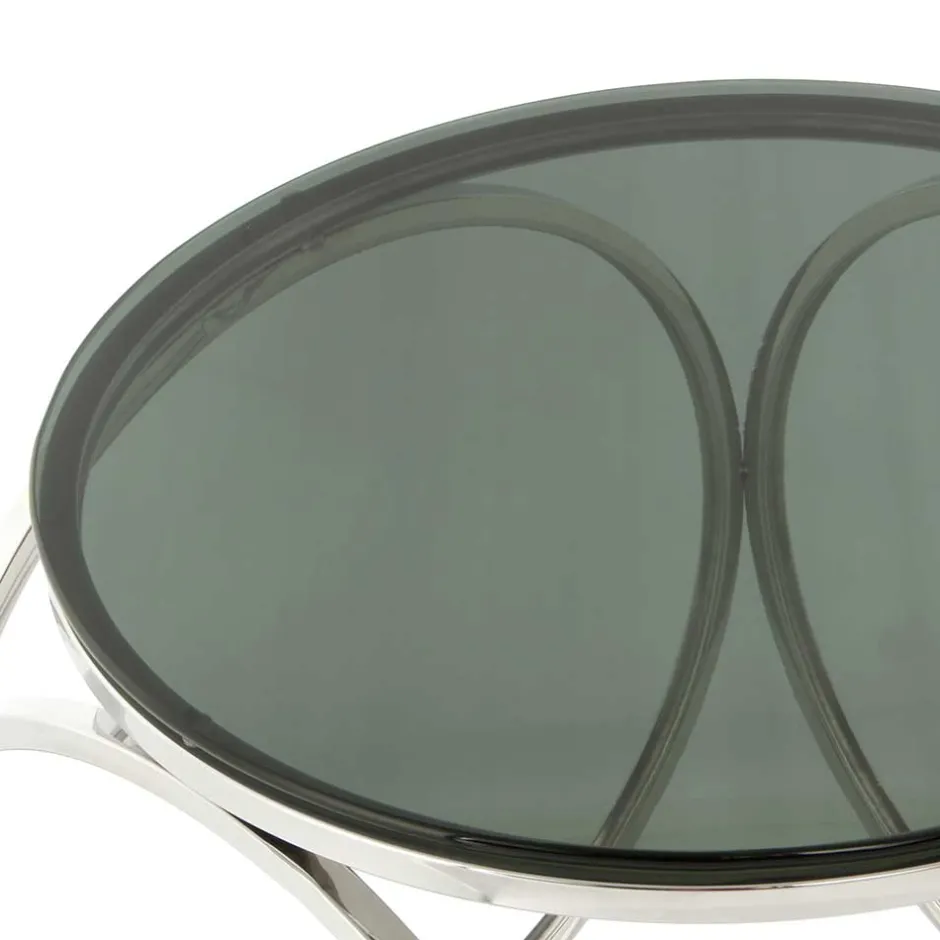 Pharao24 Design Beistelltisch Quartia> Glastische