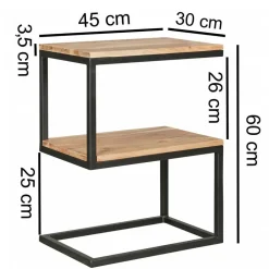 Beistelltische|Telefontische*Pharao24 Design Beistelltisch Ravencos
