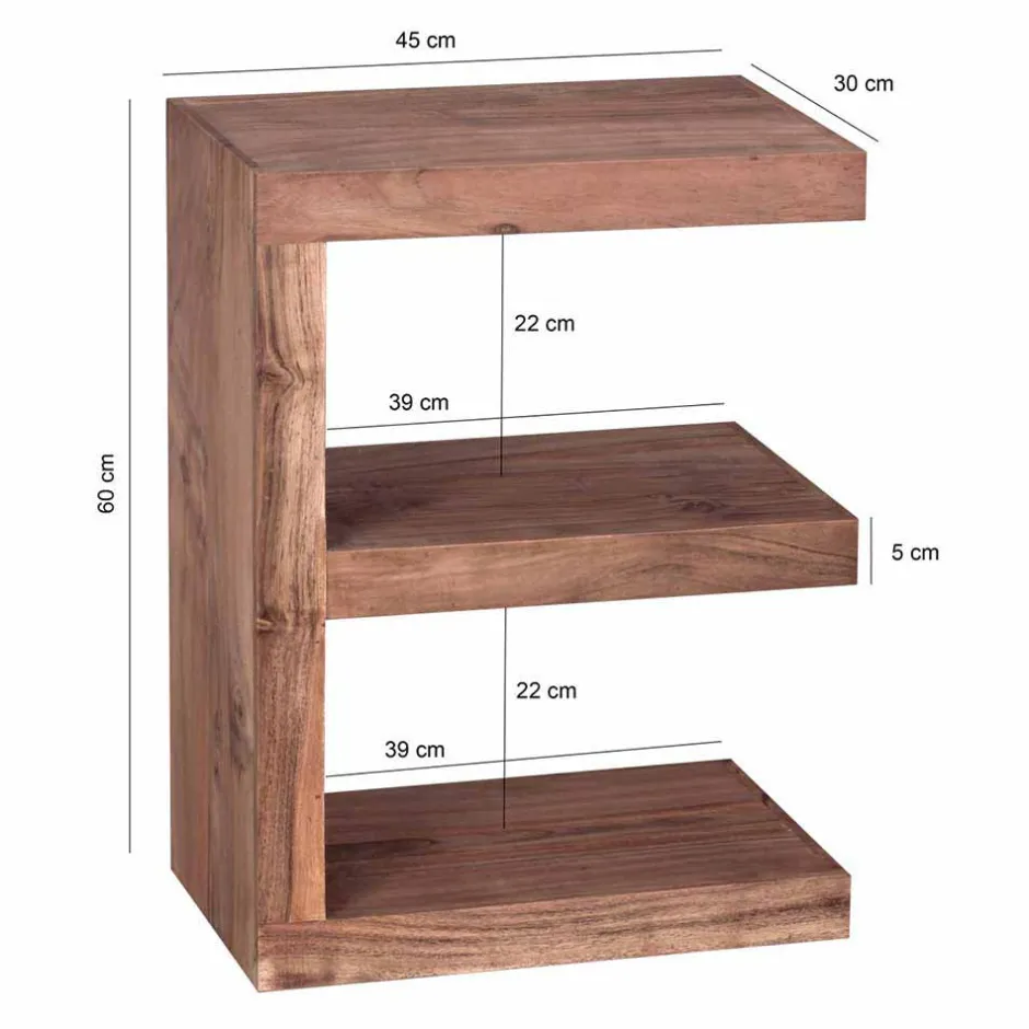 Pharao24 Design Beistelltisch Selvas> Telefontische|Wohnzimmertisch