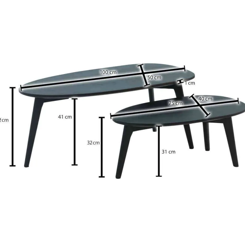 Pharao24 Design Couchtische Oladan> Couchtische