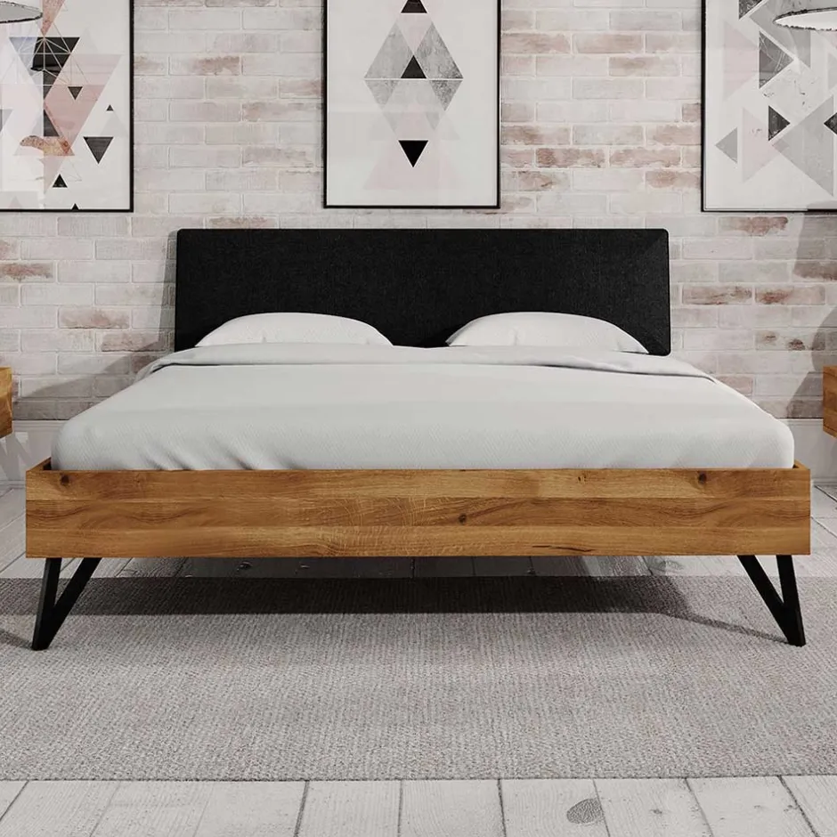 Doppelbetten|Massivholzbetten*Pharao24 Design Doppelbett Cariasca