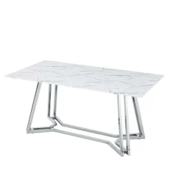 Pharao24 Design Esstisch Nedaz> Glastische