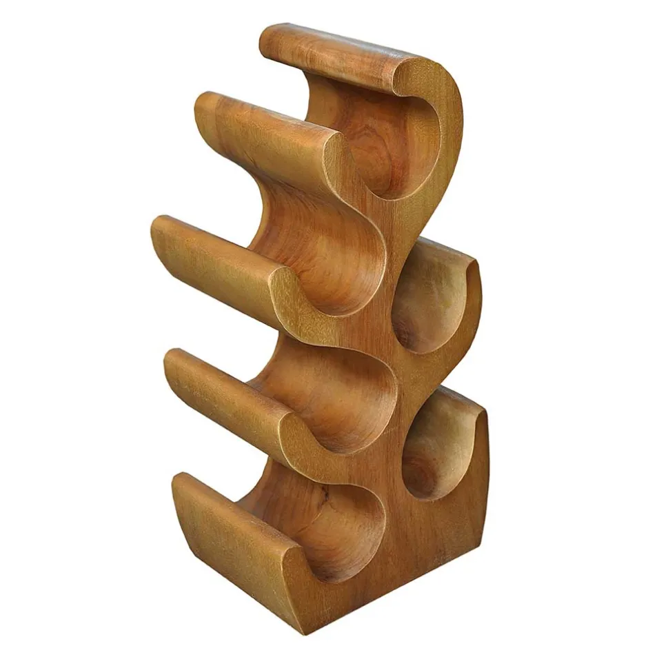 Massivholzregale|Standregale*Pharao24 Design Flaschenregal Koropi